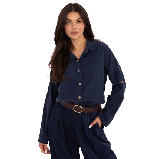 Koszula-IT-KS-22390.81-ciemny niebieski