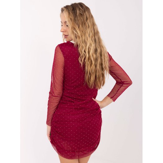 Sukienka-MI-SK-62452.74-bordowy 4