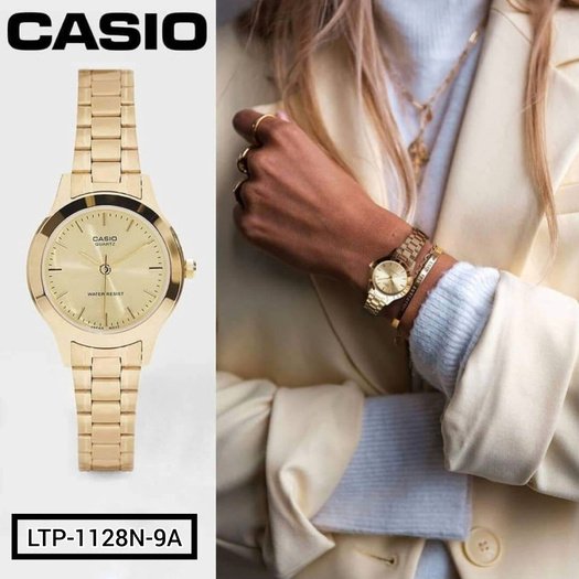 CASIO LTP-1128N 9A WOMEN S WATCH (zd543a) + BOX