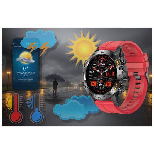 GRAVITY GT9-11 MEN S SMARTWATCH - CONNECTIONS, PRESSURE METER (sg021k)