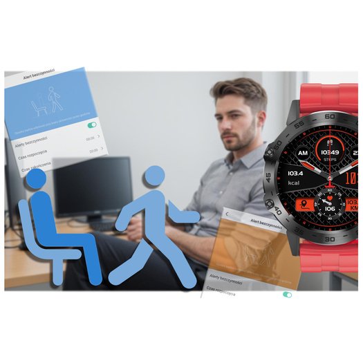 GRAVITY GT9-11 MEN S SMARTWATCH - CONNECTIONS, PRESSURE METER (sg021k)