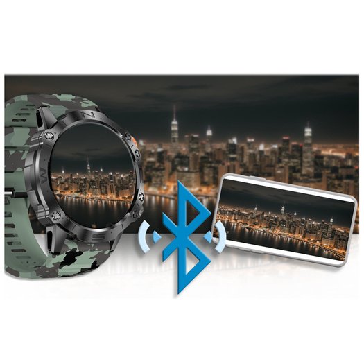 GRAVITY GT20-6 MEN S SMARTWATCH - AMOLED, ADDITIONAL BELT (sg024f)