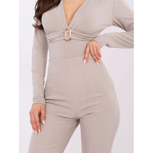 Spodnie-IT-SP-FL9069.00-jasny beżowy 1