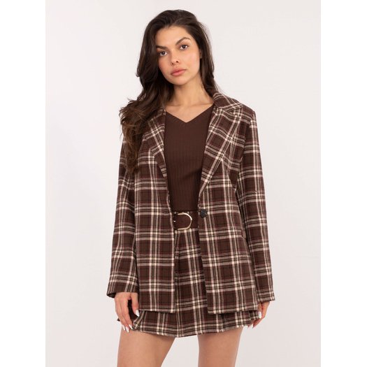 Marynarka-IT-MA-25850.63-brązowy 2