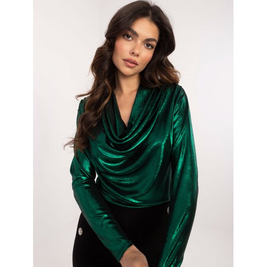 Bluzka-DHJ-BZ-15268.30-ciemny zielony 2