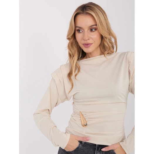 Bluzka-IT-BZ-21898.12-beżowy 2