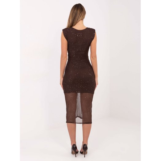 Sukienka-IT-SK-21931.13-brązowy 2