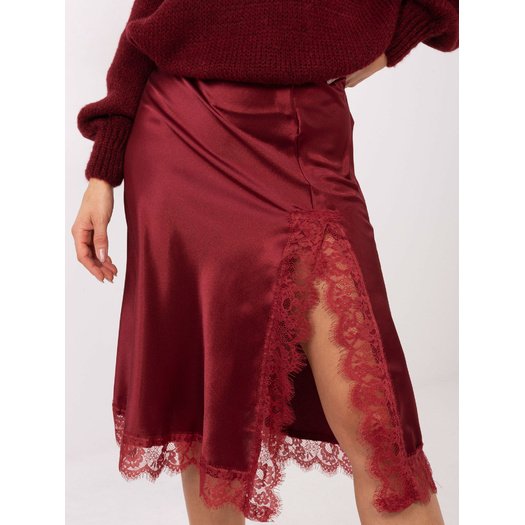 Spódnica-MI-SD-3275.57-bordowy 1