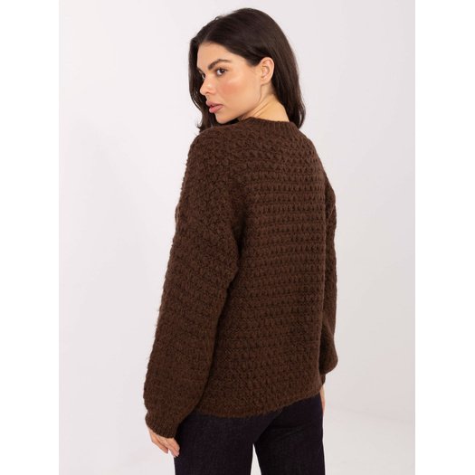 Sweter-MI-SW-1028.22-brązowy 1