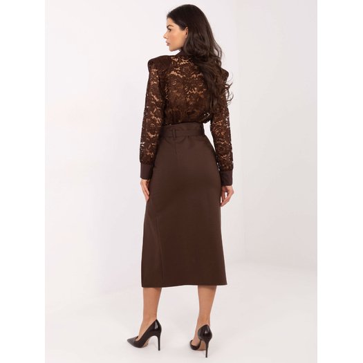 Spódnica-IT-SD-FL7393.26-brązowy