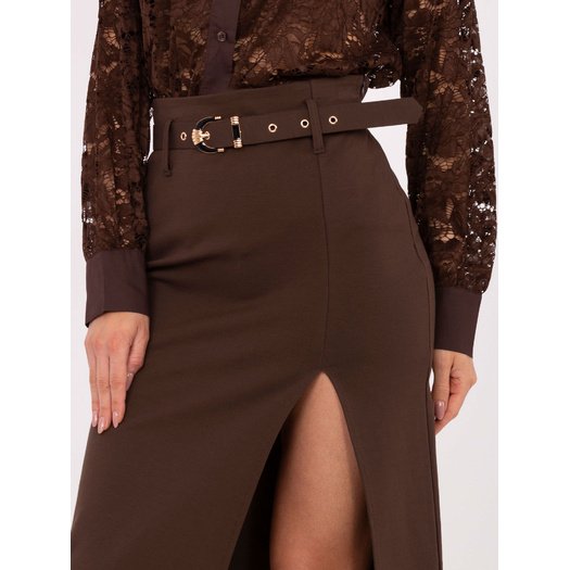 Spódnica-IT-SD-FL7393.26-brązowy 4