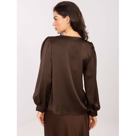 Bluzka-MI-BZ-M778.60-ciemny brązowy 4