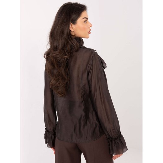 Koszula-IT-KS-28882.03-ciemny brązowy 2