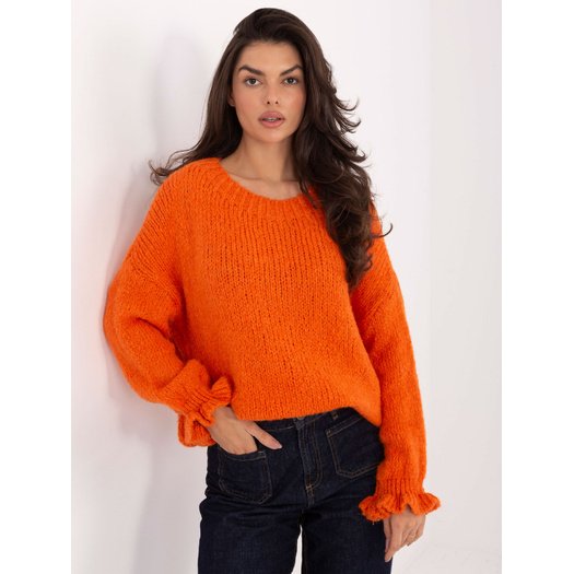 Sweter-MI-SW-2912.10X-pomarańczowy 4