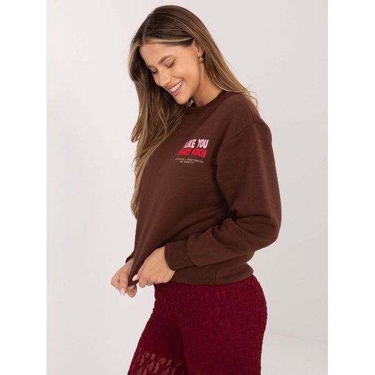 Bluza-D10608BC02568J-ciemny brązowy 3