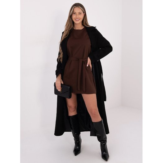 Sukienka-MI-SK-4303.62-brązowy 2