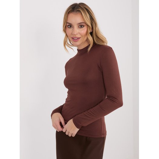 Bluzka-CLM-BZ-90291.90-brązowy 4