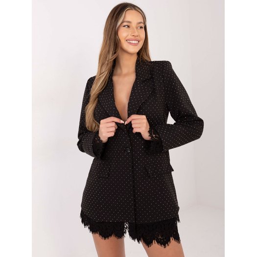 Marynarka-IT-MA-FL9916-1.07P-czarno-srebrny 1