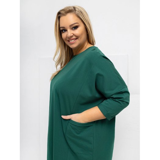 Bluzka-RV-BZ-A1076.00-ciemny zielony 2