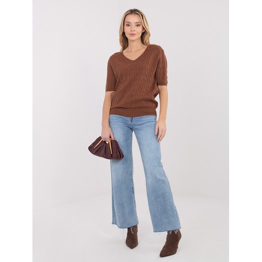 Sweter-PM-SW-B-615.18-jasny brązowy 3