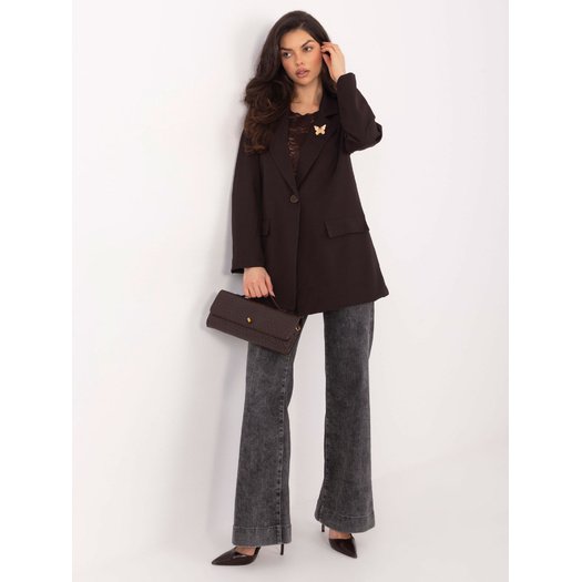 Marynarka-IT-MA-FL8315.85-ciemny brązowy 1