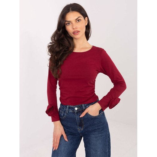 Bluzka-IT-BZ-22079.55-bordowy 3