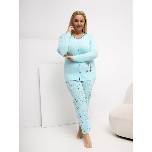 Piżama-DU-PI-FP-509.99P-mietowy 1