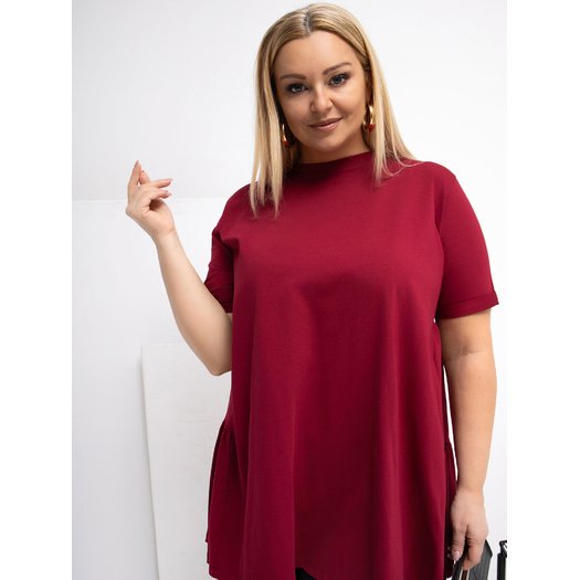 Bluzka-RV-BZ-7923-1.34P-bordowy 2