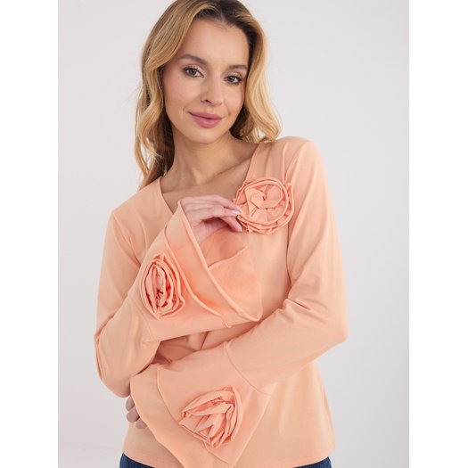 Bluzka-IT-BZ-22139.96-jasny pomarańczowy 3