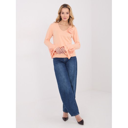Bluzka-IT-BZ-22139.96-jasny pomarańczowy 4
