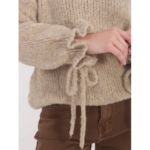 Sweter-MI-SW-1512.28-ciemny bezowy 3
