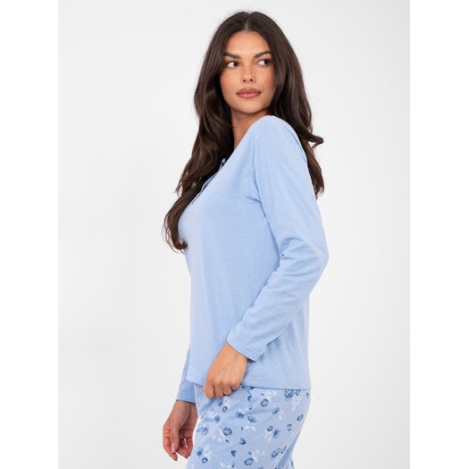 Piżama-DU-PI-FP-007.69-jasny niebieski