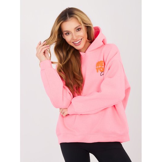 Bluza-MJ-BL-H2587.82-fluo r&oacute;żowy 4