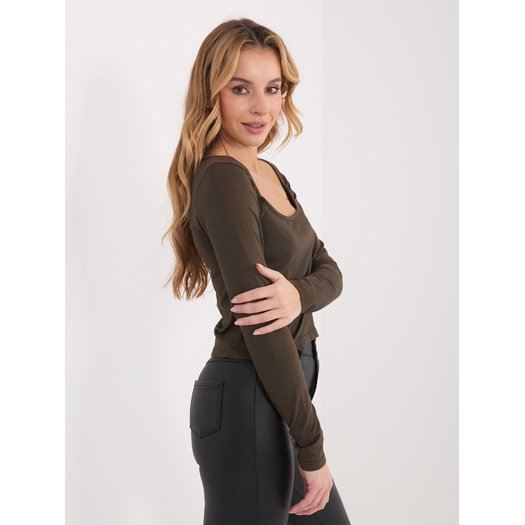 Bluzka-WT-BZ-A1159.93-ciemny brązowy 1