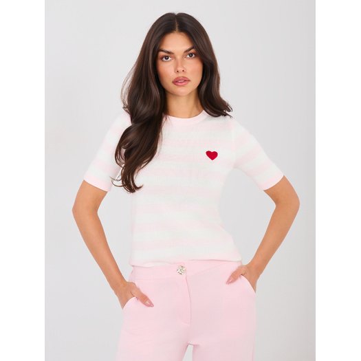 Sweter-PM-SW-SF162.80-jasny r&oacute;żowy 3