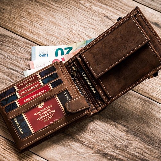 Men’s Wallet Peterson PTN 304E HUNTER