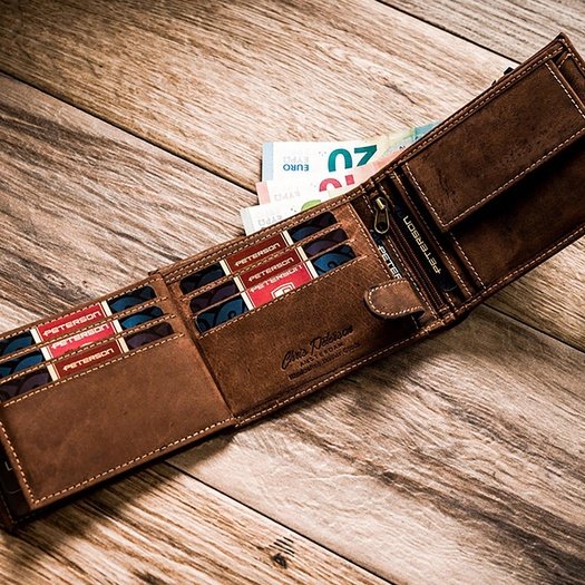 Men’s Wallet Peterson PTN 304E HUNTER