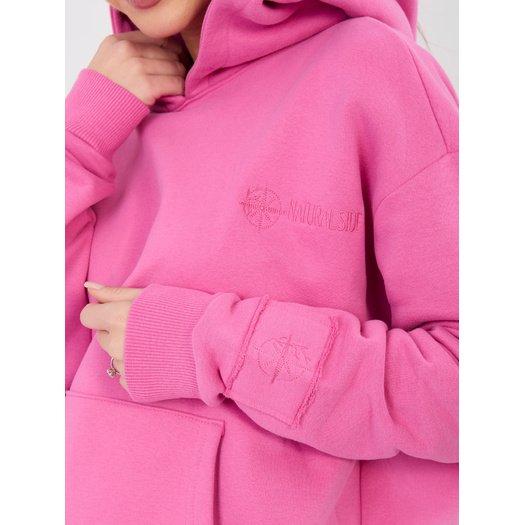 Bluza-NS-BL-NS2583.08-ciemny r&oacute;żowy 1