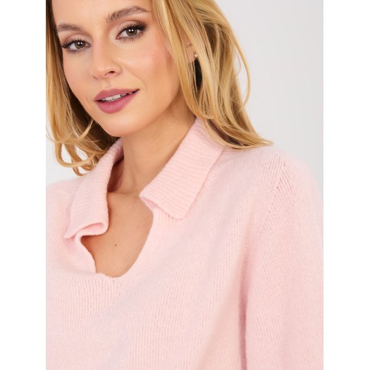 Sweter-MI-SW-0120.16-jasny r&oacute;żowy 4