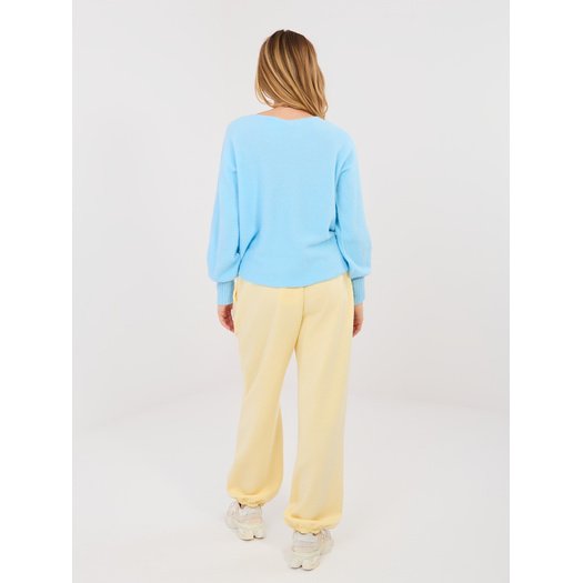 Spodnie-IT-SP-22197.61-jasny ż&oacute;łty