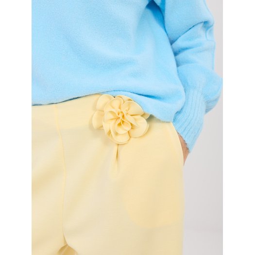 Spodnie-IT-SP-22197.61-jasny ż&oacute;łty 1