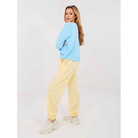 Spodnie-IT-SP-22197.61-jasny ż&oacute;łty 4