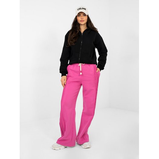 Spodnie dresowe-NS-DR-NS2557.96-ciemny r&oacute;żowy 3