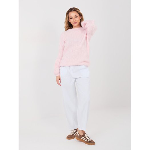 Sweter-MI-SW-9642.01-jasny r&oacute;żowy 4