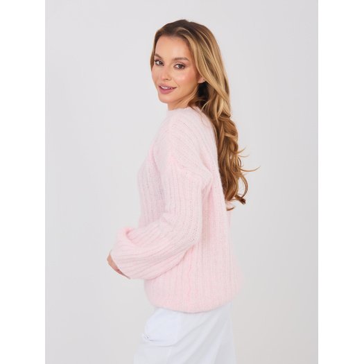Sweter-MI-SW-9642.01-jasny r&oacute;żowy 5