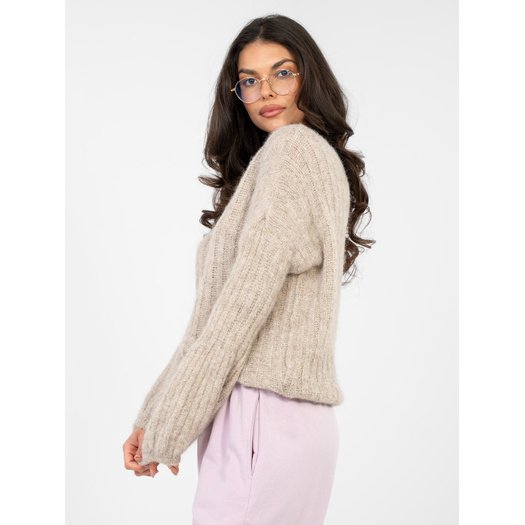 Sweter-MI-SW-9642.01-ciemny bezowy 4