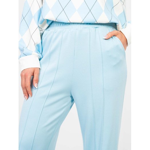 Spodnie dresowe-RV-DR-A1062.08-jasny niebieski