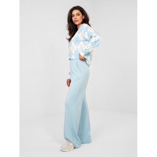 Spodnie dresowe-RV-DR-A1062.08-jasny niebieski 2