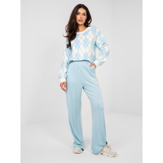 Spodnie dresowe-RV-DR-A1062.08-jasny niebieski 1