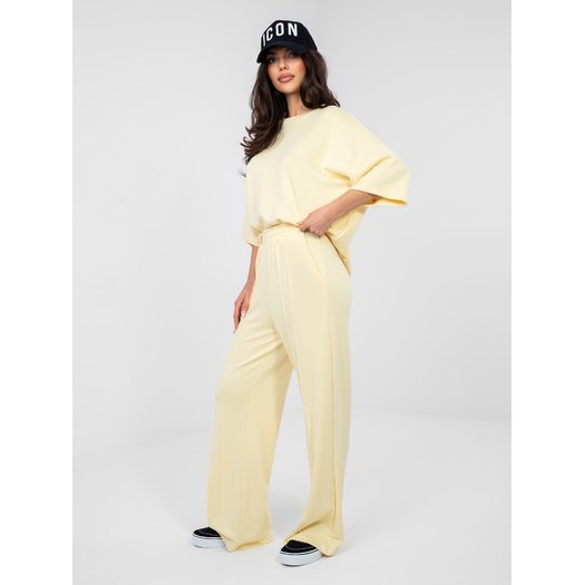 Spodnie dresowe-RV-DR-A1062.08-jasny ż&oacute;łty 8